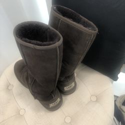 Ugg Women’s Boots Size 4  Tall Ones Real 