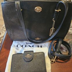 Coach Handbag with Wallet