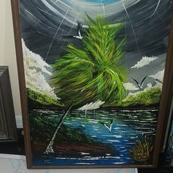 Alone Palm By D. Tynes Gibson 