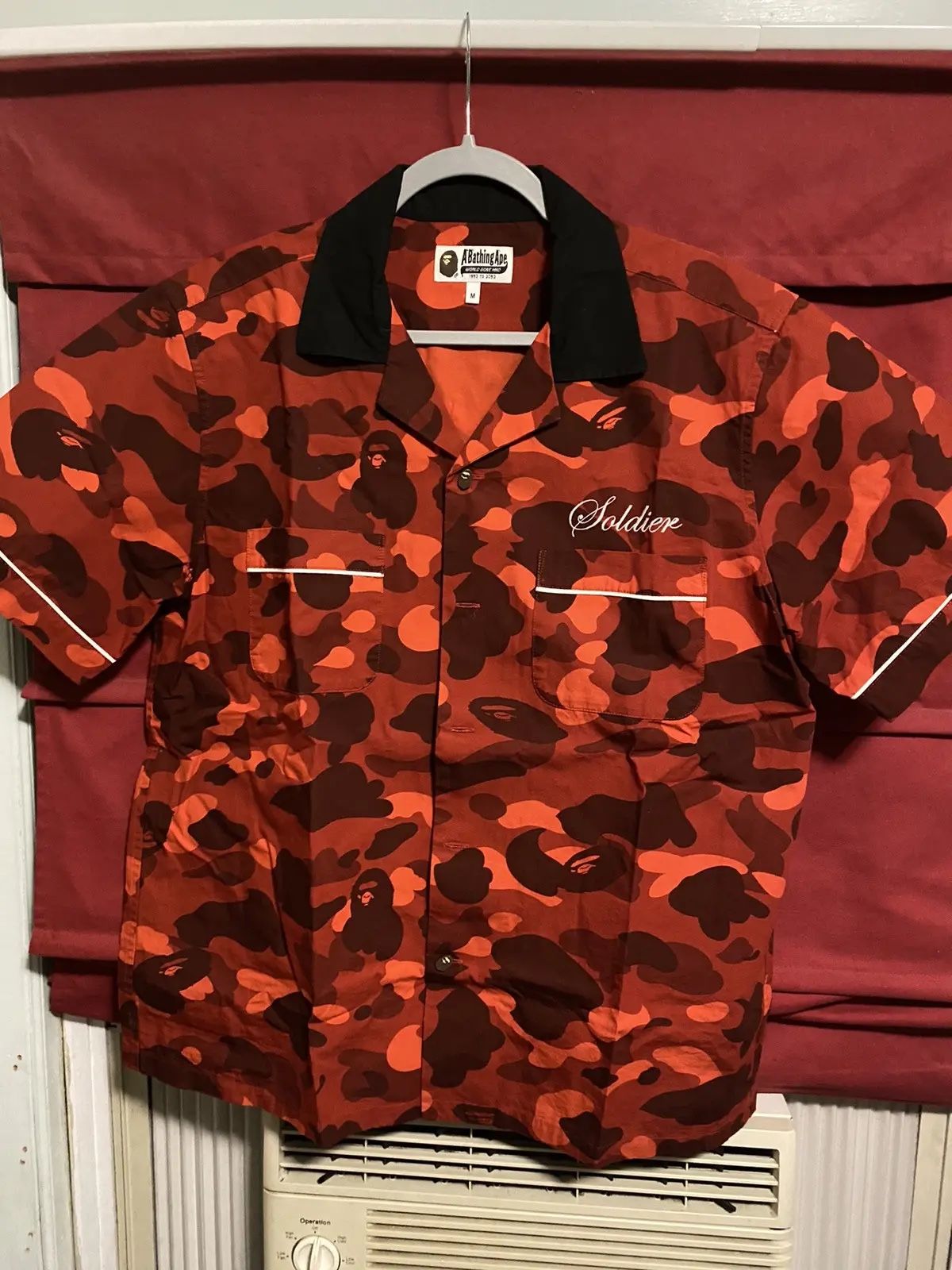 Bape Camo Red
