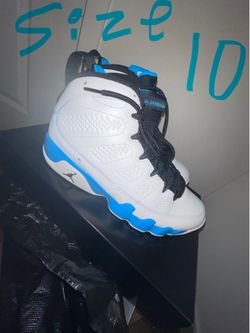 Jordan retro 9 powder blue SIZE 10