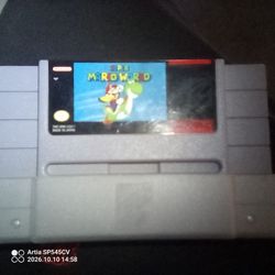 Super Mario World SNES Cartridge
