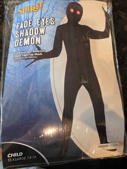 Costume, Shadow Demon, child XL 14-16 years new