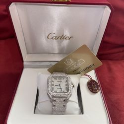 Moissanite Cartier Watch