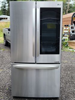 LG Smartview Refrigerator W36xD30xH69 inches