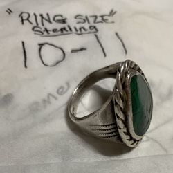 - 9.25  Turquoise Men’s Ring