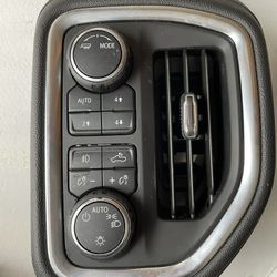 19 20 21 SIERRA SILVERADO DRIVER DASH TRIM LH HAVC VENT OEM (contact info removed)0 HEADLIGHT 