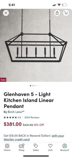 Chandelier Dining Room Light