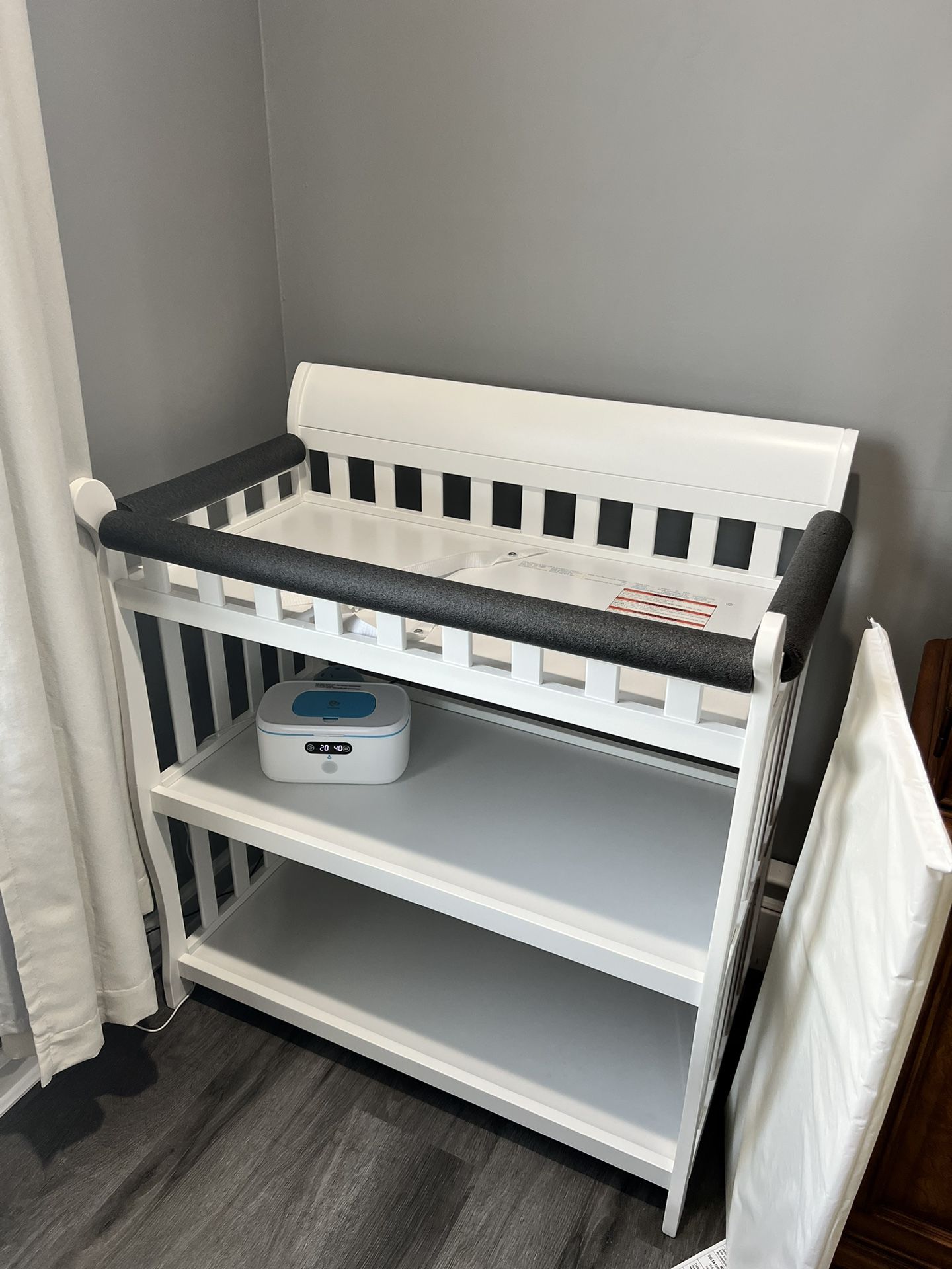 Changing Table and Baby Wipe Warmer 
