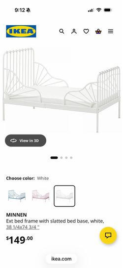 Iron Frame Bed Vintage Look IKEA Ease