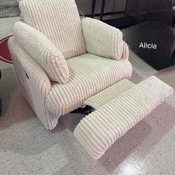AP- Swivel Glider Recliner 💥 Delivery - Financing 