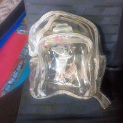 Clear Meri Mini Backpack
