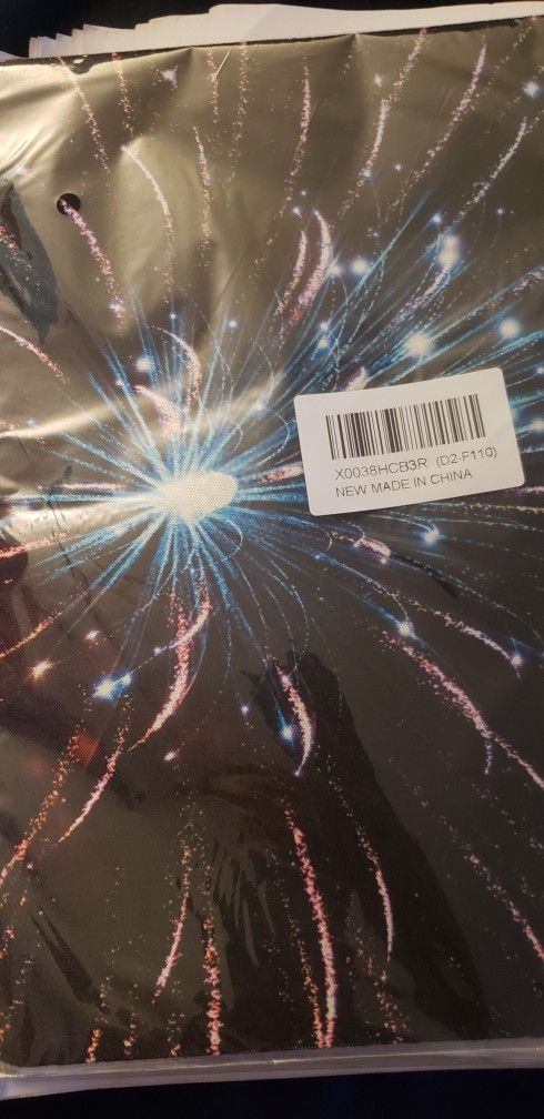 Purple Fireworks Blooming Mouse Pad, Night Sky Bright Mouse Pad for Design, Anti-Slip Rubber Base Wireless Mouse Pads for Laptop