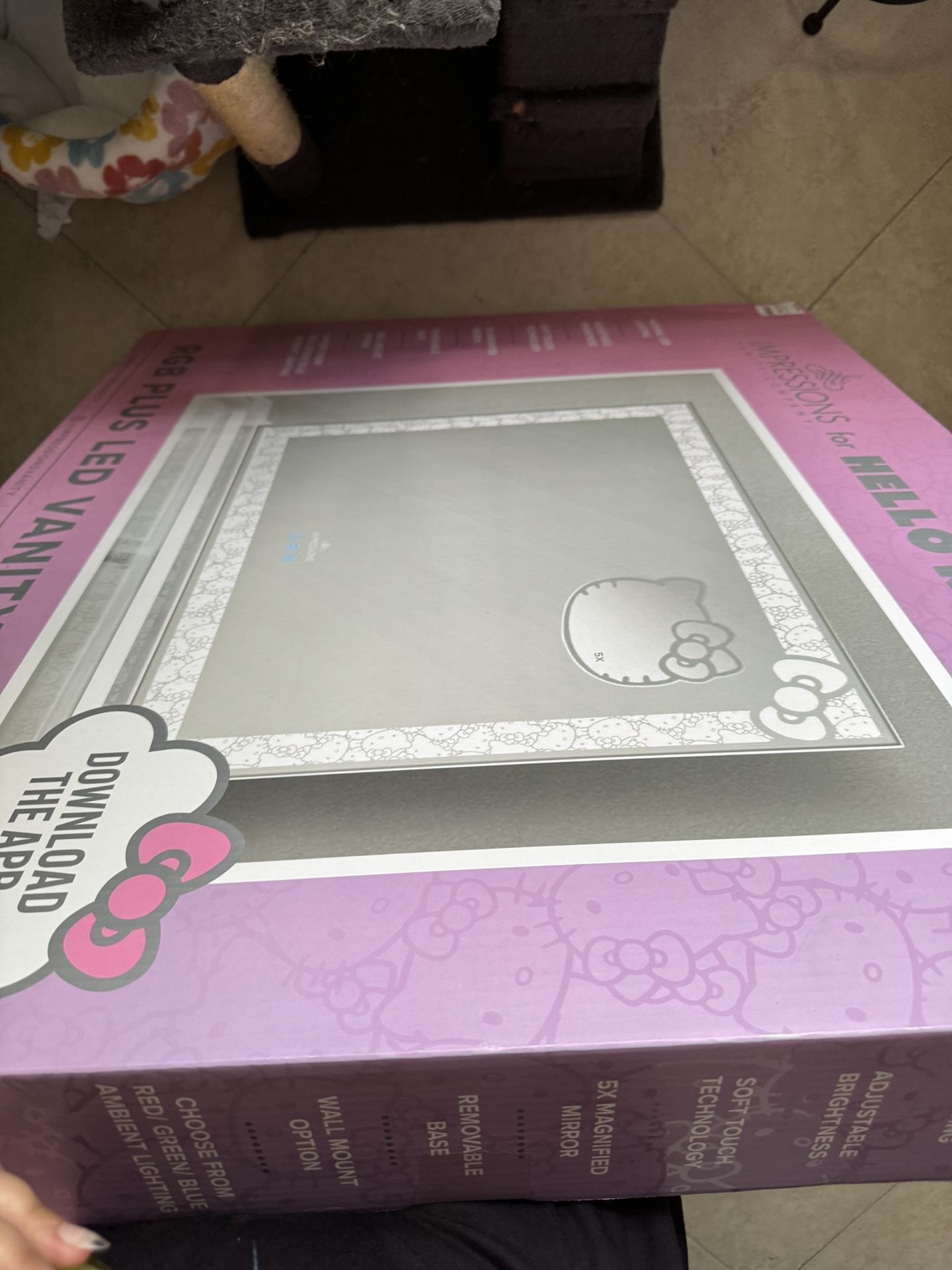 Hello Kitty Plus LED Vanity Mirror 