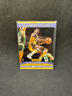 Magic Johnson Panini NBA Hoops Franchise Greats Card