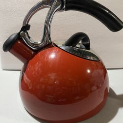 Red Teapot / Tea Pot - OXO Brand