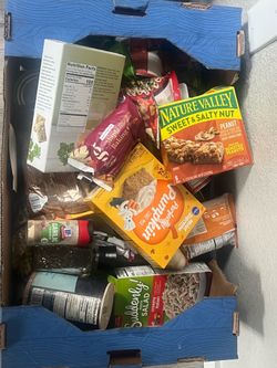 Free food pantry and cold food as well