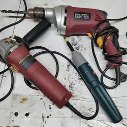 Angle Grinder And Hammer Drill