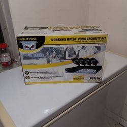 Night Owl 4 Channel Video Security Kit