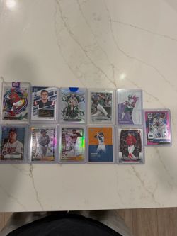 Sports card lot baseball football rookie