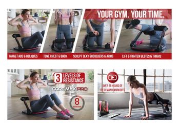 Core Max Pro with Resistance Bands