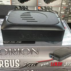 Built-in 6x8 Subwoofer Powered 