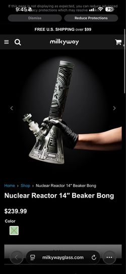 Nuclear Reactor 14” Beaker Piece