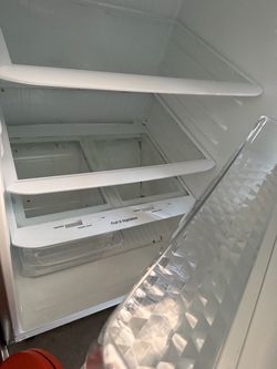 LG stainless steel fridge great shape