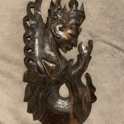 Balinese Warrior Princess - Island, Polynesian Home Decor