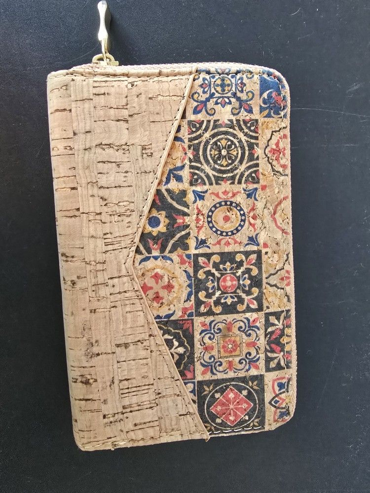 Womens Cork Bifold Wallet