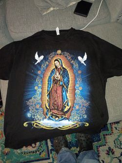 Virgin de Guadalupe tee Lg/Xtra