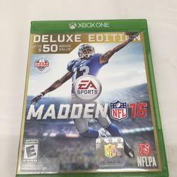 XBOX ONE- MADDEN 16 - DELUXE EDITION