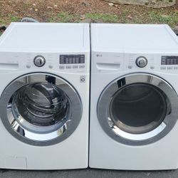LG Washer And Dryer Electric 