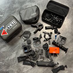 GoPro Camera Hero 10 Black Amazing Action Bundle With Case And Accessories Battery’s Charger