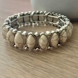 🔥💥WHITE TURQUOISE BRACELET