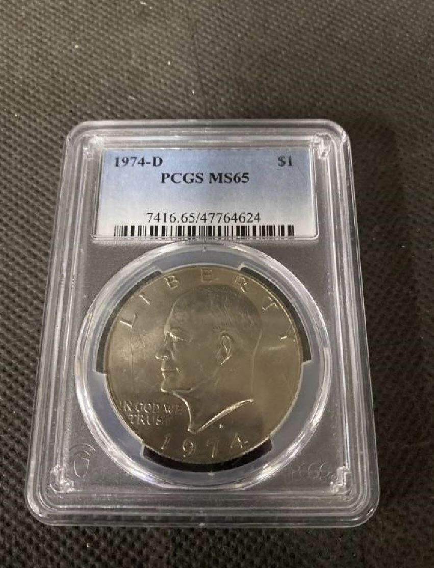 1974-D Eisenhower Dollar PCGS MS65 