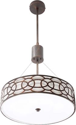 NEW 3-light Drum Pendant Chandelier