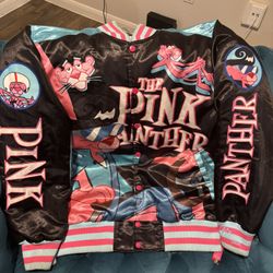  Custom Made Pink Panther Bomber Jacket