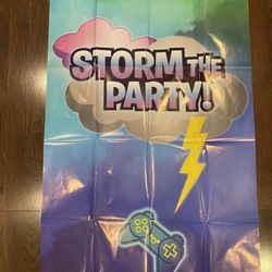 Fortnite Storm the Party 28”x40” Poster