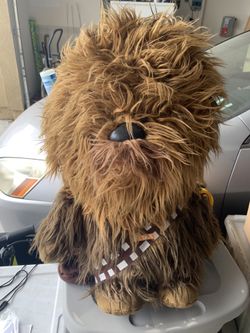 24” Large Plush Talking Chewbacca Star Wars
