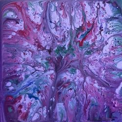 Starfish Pour Painting 