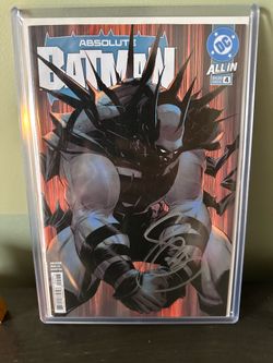 Absolute Batman # 4 signed with COA