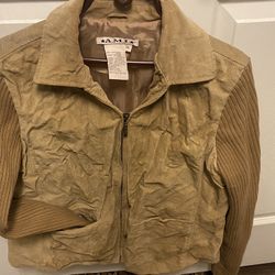 Windsor Vintage Jacket Size XL Brown Taupe
