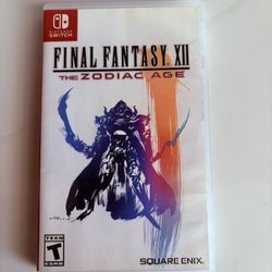 Nintendo Switch Final Fantasy XII: The Zodiac Age
