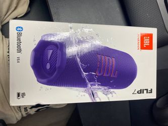 JBL Flip 7 Bluetooth Speaker purple