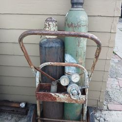 Gas Cutting Torch Wleding Tanks