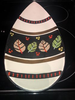 Stunning hand painted German Plate Signed