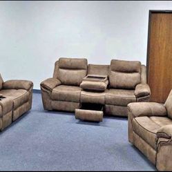 Living Room Set Recliner On A Special
