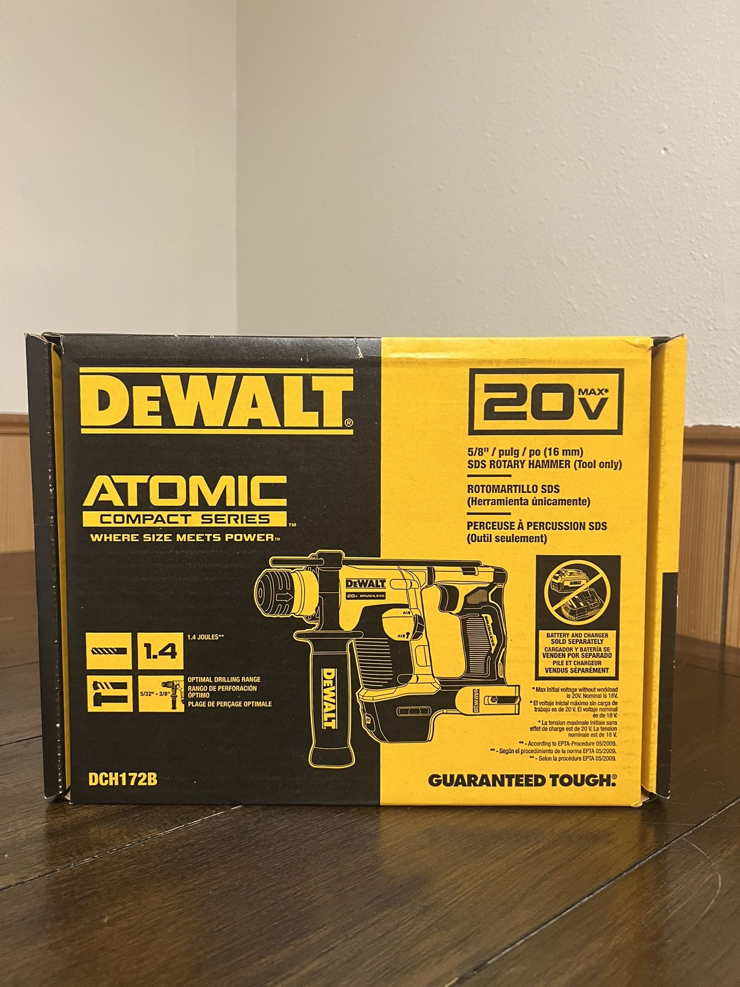 DEWALT ROTARY HAMMER (Tool Only)