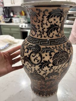 Antique Vietnamese ceramic vase